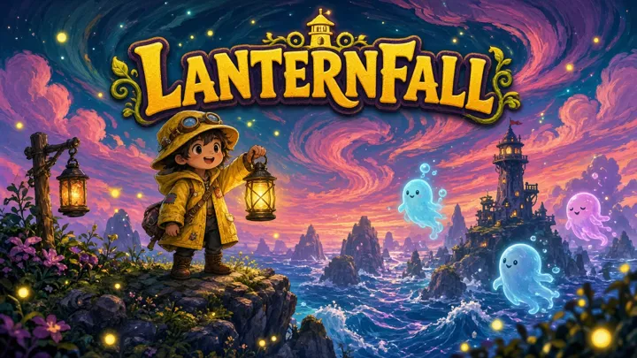 Lanternfall capsule art (invented example game)